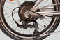 36V 250W Folding Electric Bike Full Suspension EN15194 With Shimano Derailleur supplier